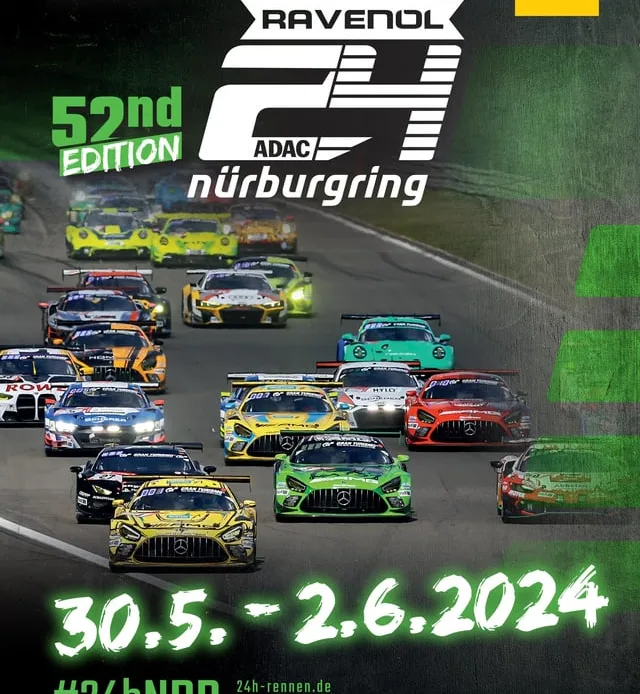 AND AWAY WE GO! FORMATION LAP STARTS IN 10MIN! English livestream @ "ADAC RAVENOL 24h Nürburgring" Youtube channel!