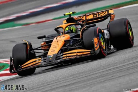 Lando Norris, McLaren, Circuit de Catalunya, 2024