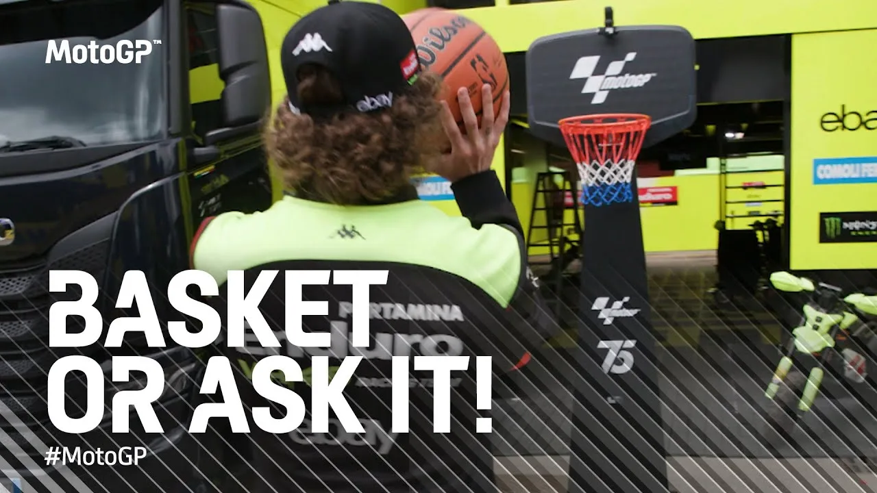 Basket or Ask It with Marco Bezzecchi!
