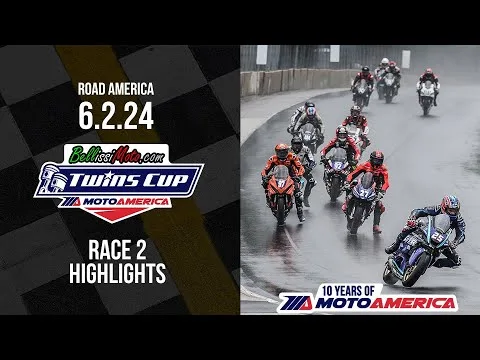 BellissiMoto Twins Cup Race 2 at Road America - HIGHLIGHTS | MotoAmerica
