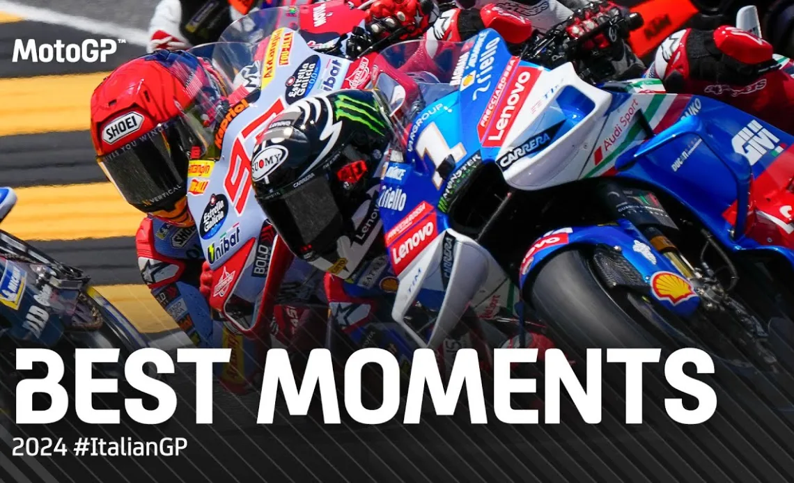 Best MotoGP™ Moments! 🔥 | 2024 #ItalianGP