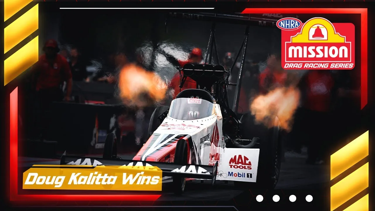 Doug Kalitta takes his third Wally of the season