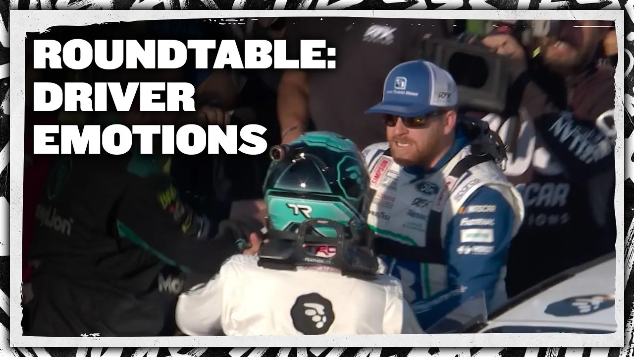 Emotions 'make you drivers relatable': NASCAR Insiders Roundtable presented by @Goodyear
