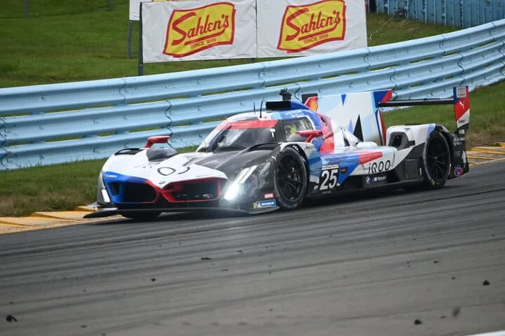 Nick Yelloly drives through turn 11 at Watkins Glen during the Sahlen's Six Hours at the Glen, 6/25/2023 (Photo: Phil Allaway)