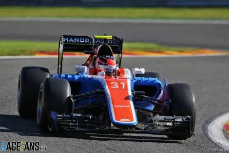 Esteban Ocon, Manor, Spa-Francorchamps, 2016