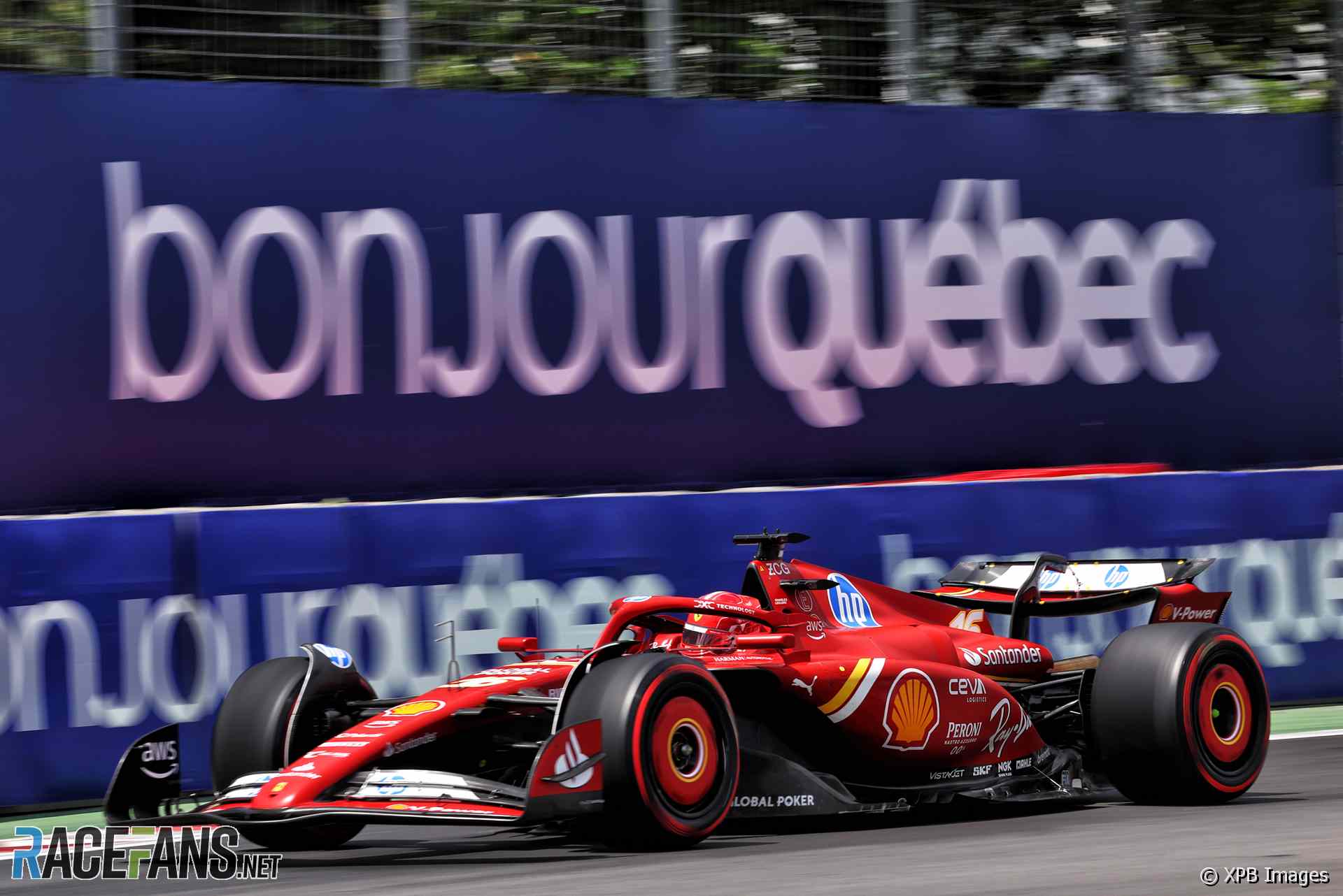 Charles Leclerc, Ferrari, Circuit Gilles Villeneuve, 2024