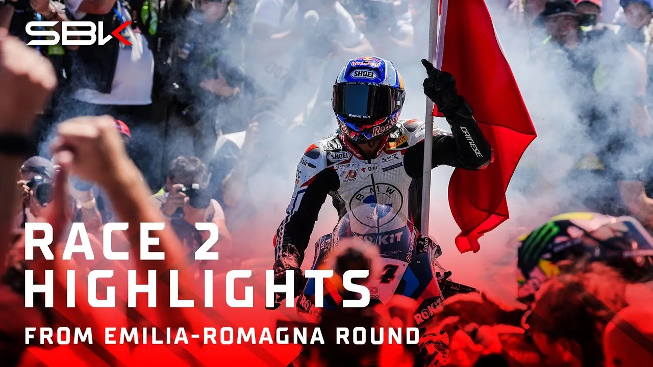 HIGHLIGHTS from Race 2 at Misano! 🚥 | 2024 #EmiliaRomagnaWorldSBK 🇮🇹