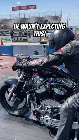 He was NOT Expecting is Nitrous Street Tire Harley to do this! 😮
