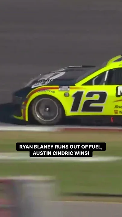 Heartbreak for Blaney 💔, VICTORY for Cindric 🏁