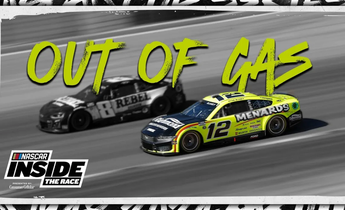 How Ryan Blaney ran out of fuel on the final lap | Inside the Race
