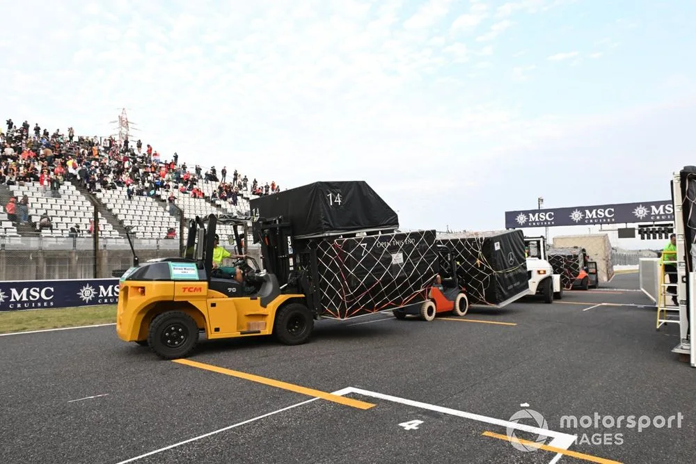 Logistics is the unseen side of Formula 1, but also requires a lot of planning and preparation