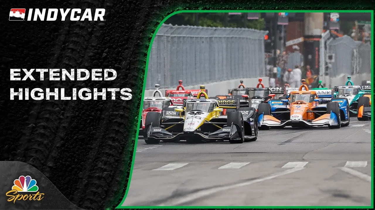 IndyCar Series EXTENDED HIGHLIGHTS: Chevrolet Detroit Grand Prix | 6/2/24 | Motorsports on NBC