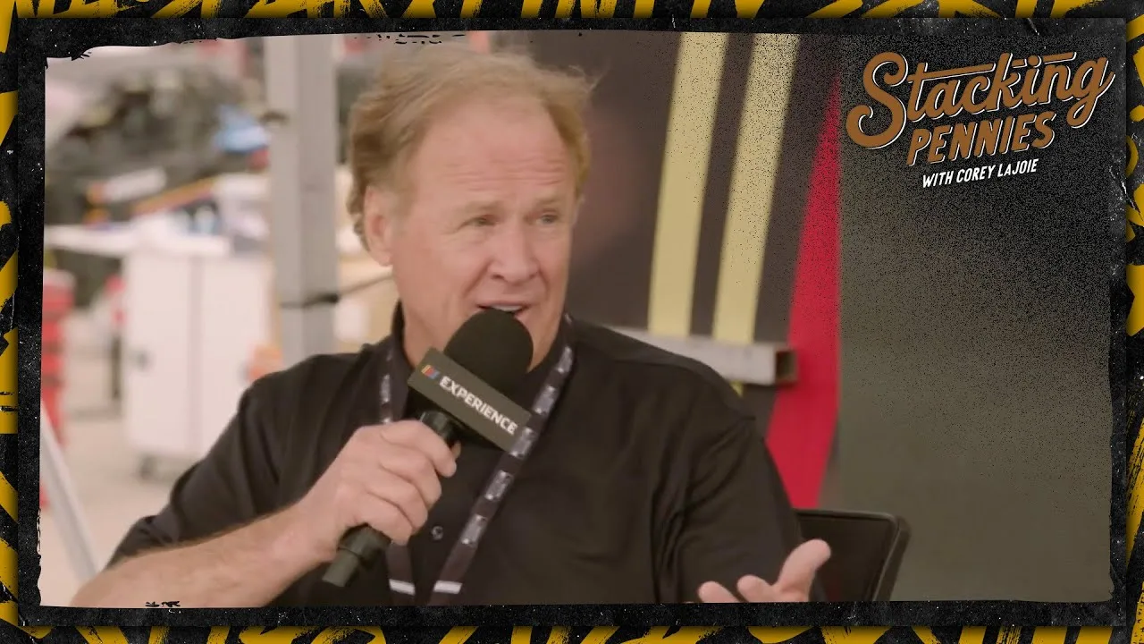 Iowa Surprise: Rusty Wallace stops by the Stacking Pennies set in Iowa #stackingpennies