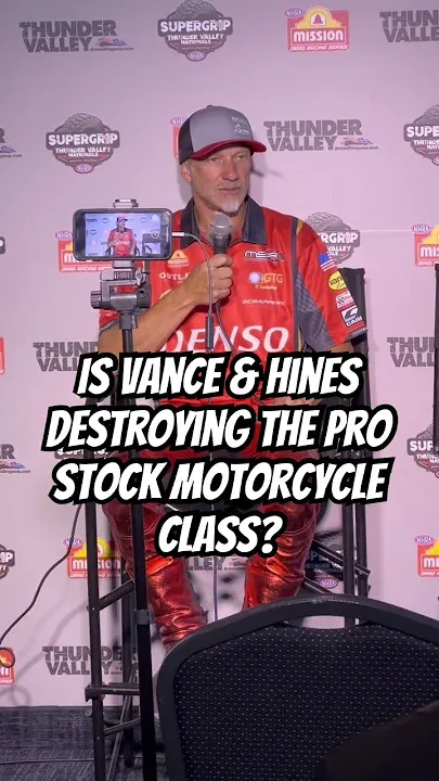 Is Vance & Hines DESTROYING the Pro Stock Motorcycle Class? #nhradragracing