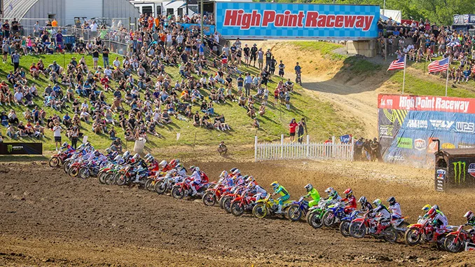 Jett Lawrence Sweeps Motos at High Point for Third Pro Motocross Championship Win in Four Races