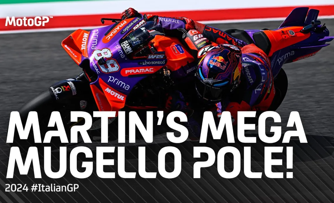 Martin's record-breaking pole position! 🔥 | 2024 #ItalianGP