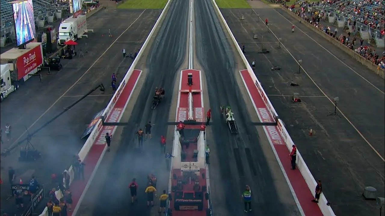 Mitch Brown, Micah Fenwick, Pingel Top Fuel Motorcycle, Rnd 2 qualifying, the Mission Foods Drag Rac