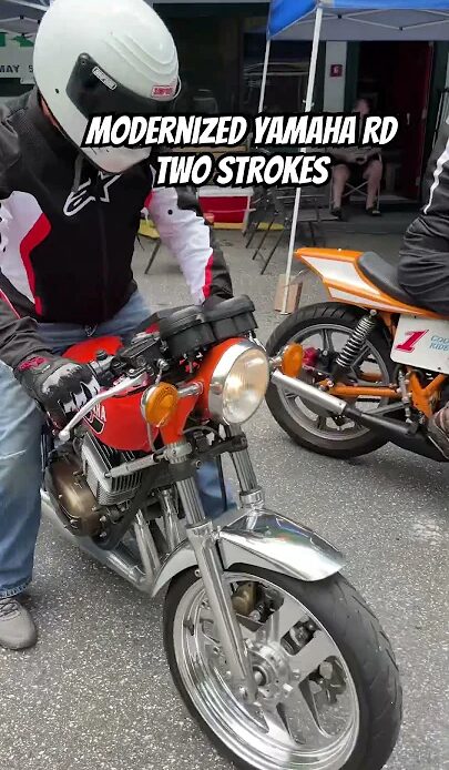 Modernized Yamaha RD Two Strokes!