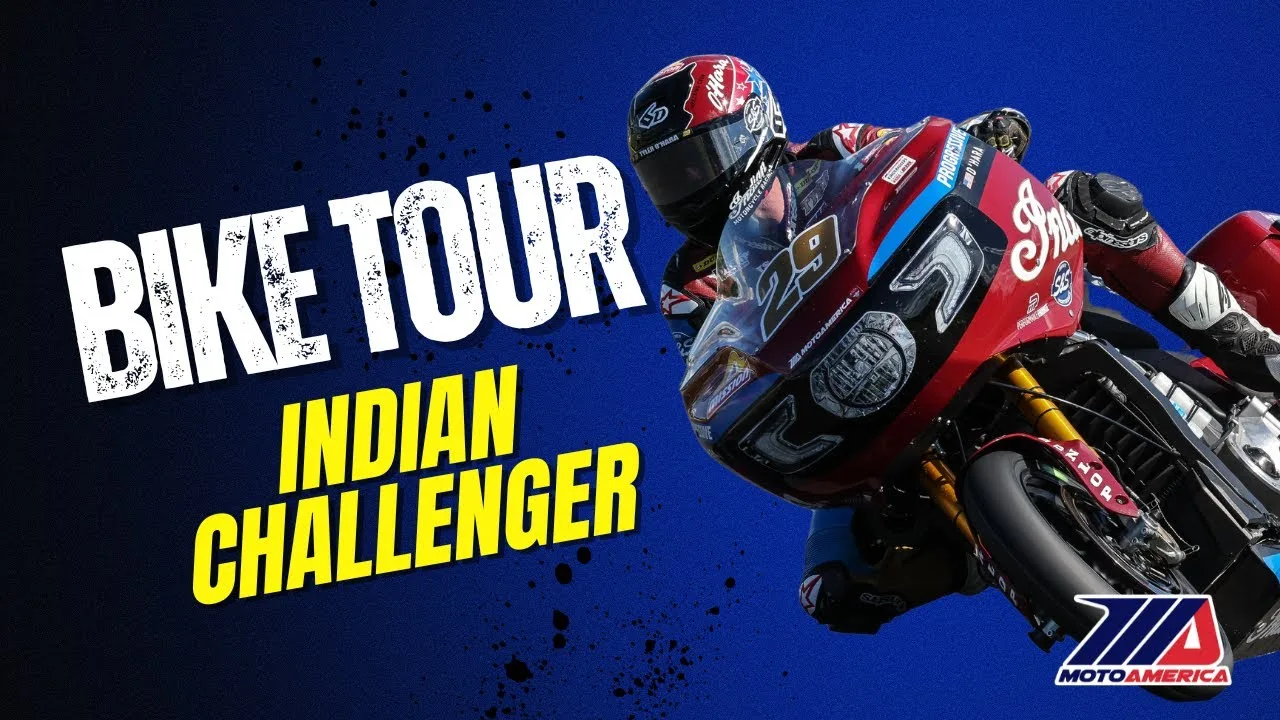 MotoAmerica Bike Tour: Indian Challenger #Baggers