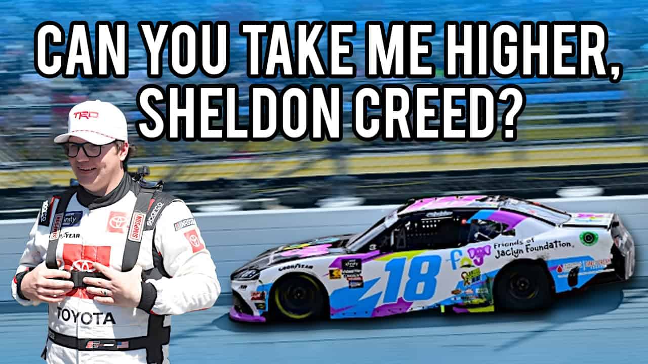 NASCAR Mailbox Can You Take Me Higher, Sheldon Creed? VCP Motorsports