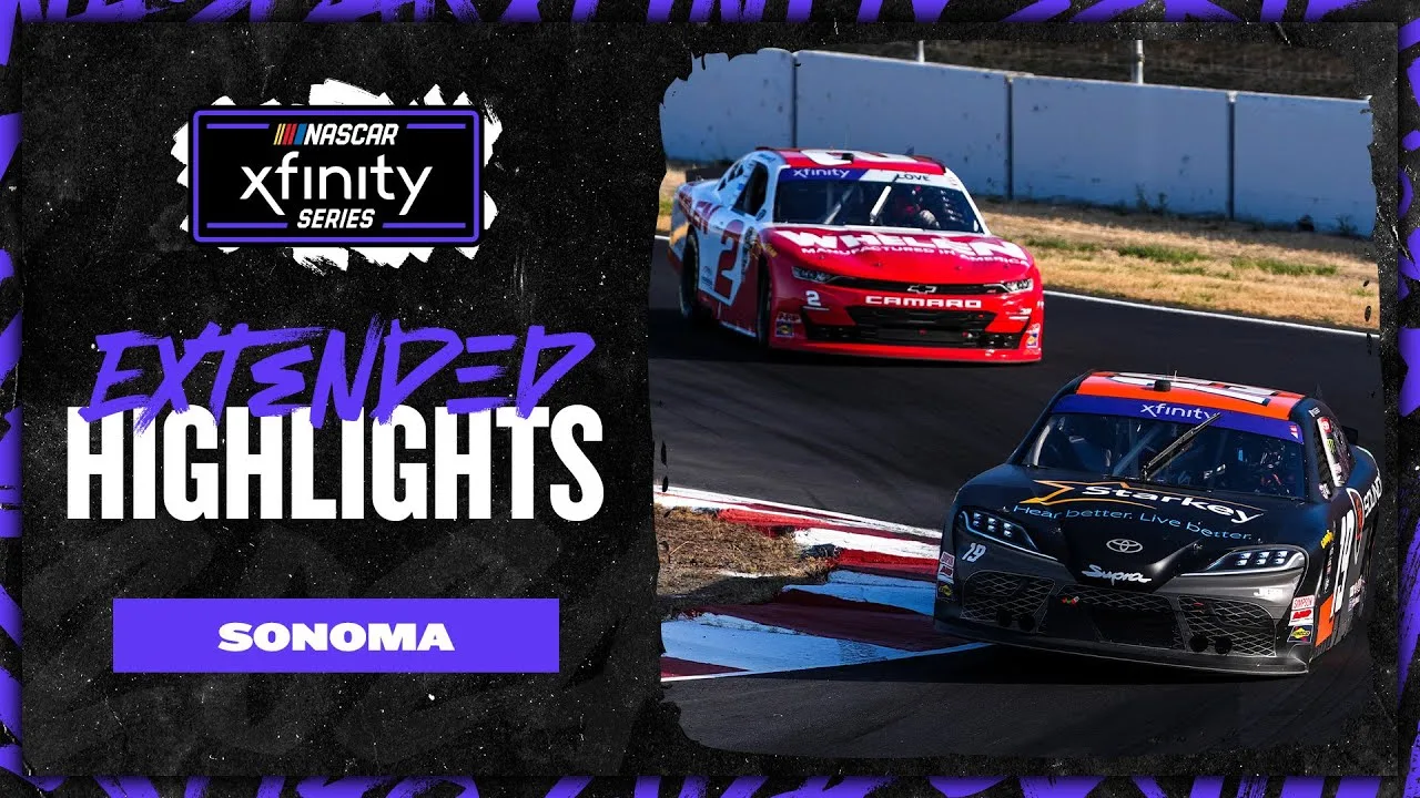 NASCAR Official Extended Highlights: Zip Buy Now, Pay Later 250 from Sonoma Raceway