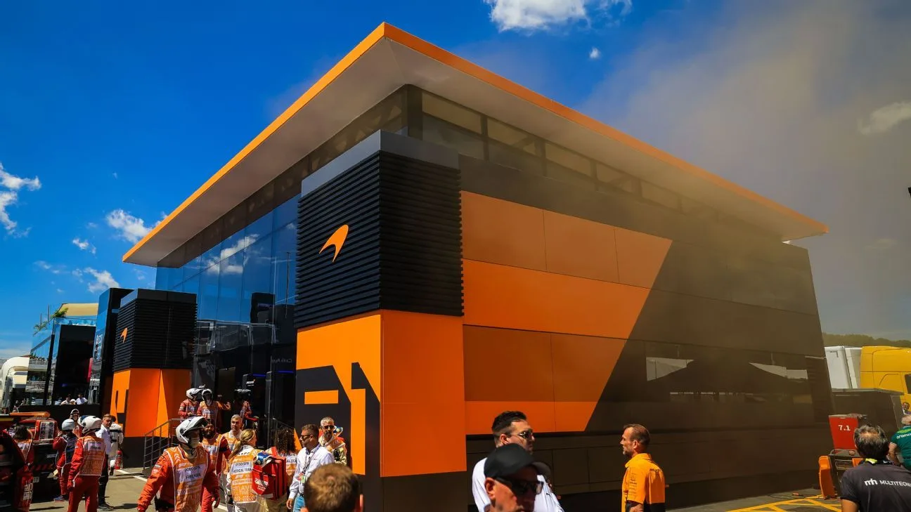 Spanish GP: Fire breaks out in McLaren F1 hospitality center