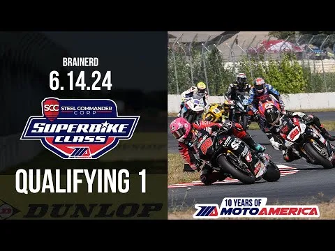 Steel Commander Superbike Qualifying 1 at Brainerd 2024 | MotoAmerica