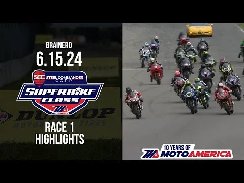 Steel Commander Superbike Race 1 at Brainerd 2024 - HIGHLIGHTS | MotoAmerica