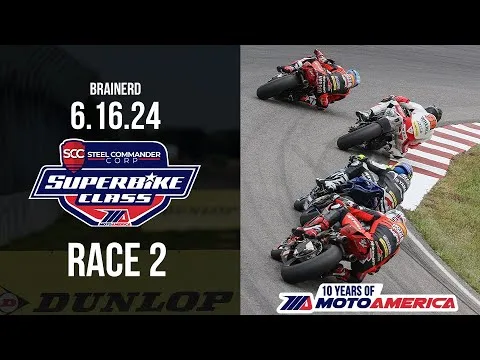 Steel Commander Superbike Race 2 at Brainerd 2024 - FULL RACE | MotoAmerica