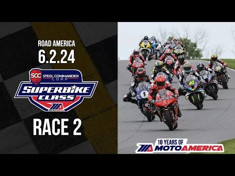 Steel Commander Superbike Race 2 at Road America - FULL RACE | MotoAmerica