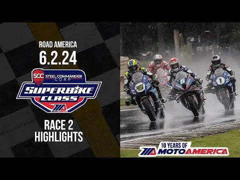 Steel Commander Superbike Race at Road America 2024 - HIGHLIGHTS | MotoAmerica