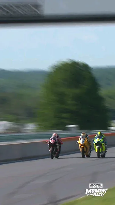 Supersport win by .001 of a second at Road America by Tyler Scott #suzuki #motorcycle