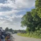 [TWITTER/X] @crash_motogp: A video of Peter Hickman’s crash during the Senior TT. He was absolutely smashing his own outright lap record on this lap… Thankfully he’s ok 🙏
