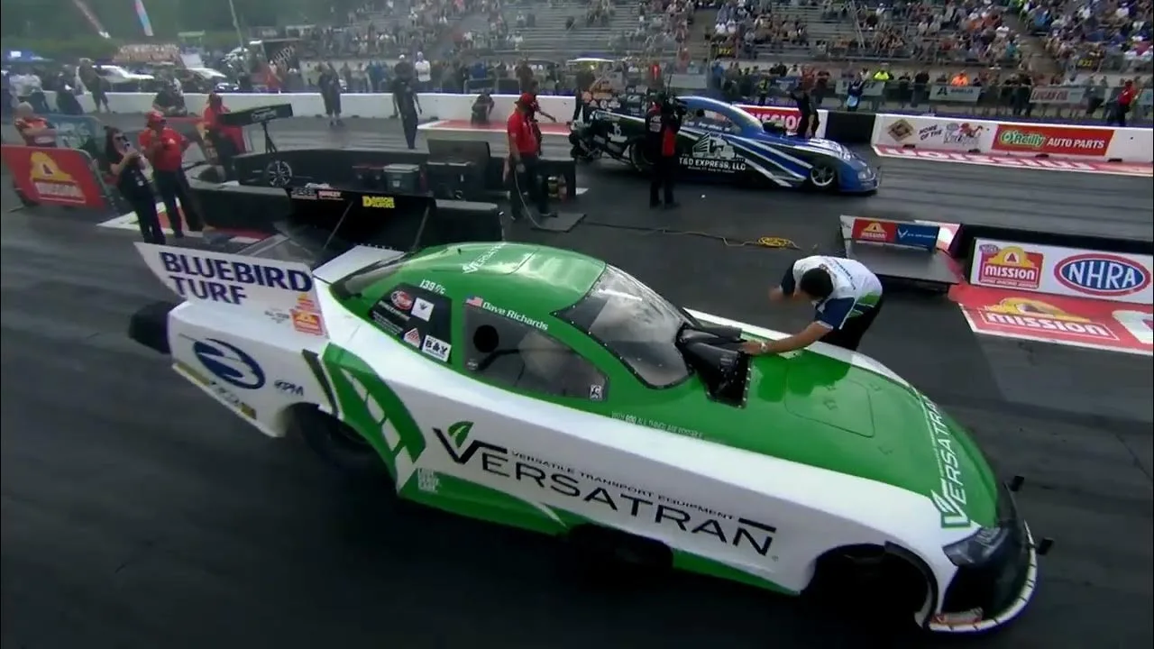 Terry Haddock, Into the Wall, Dave Richards, Funny Car, Qualifying Rnd 1, New England Nationals, New