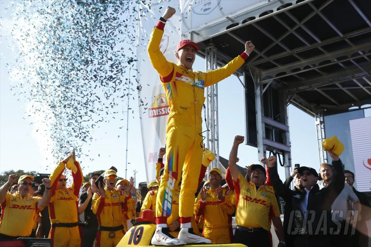 "The strategy was a bit risky, the team did a tremendous job"- Alex Palou praises his teams bold decisions after Laguna Seca win | IndyCar