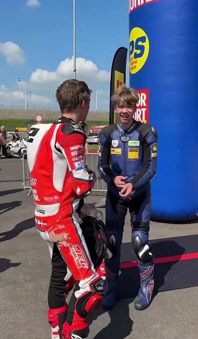 There’s joy all over the place at Oschersleben! 🤗