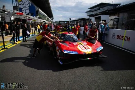 James Calado / Alessandro Pier Guidi / Antonio Giovinazzi #51 AF Corse Ferrari 499P, Le Mans, 2024