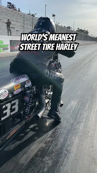 World's Meanest Street Tire Harley!