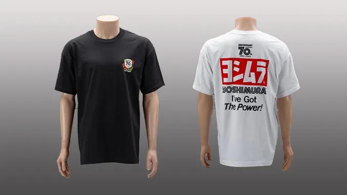 Yoshimura Celebrates 70th Anniversary with Commemorative T Shirt