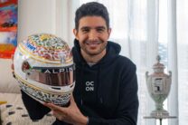Esteban Ocon's 2024 Hungarian grand Prix helmet