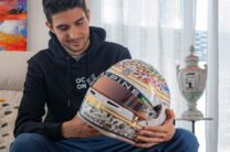Esteban Ocon's 2024 Hungarian grand Prix helmet