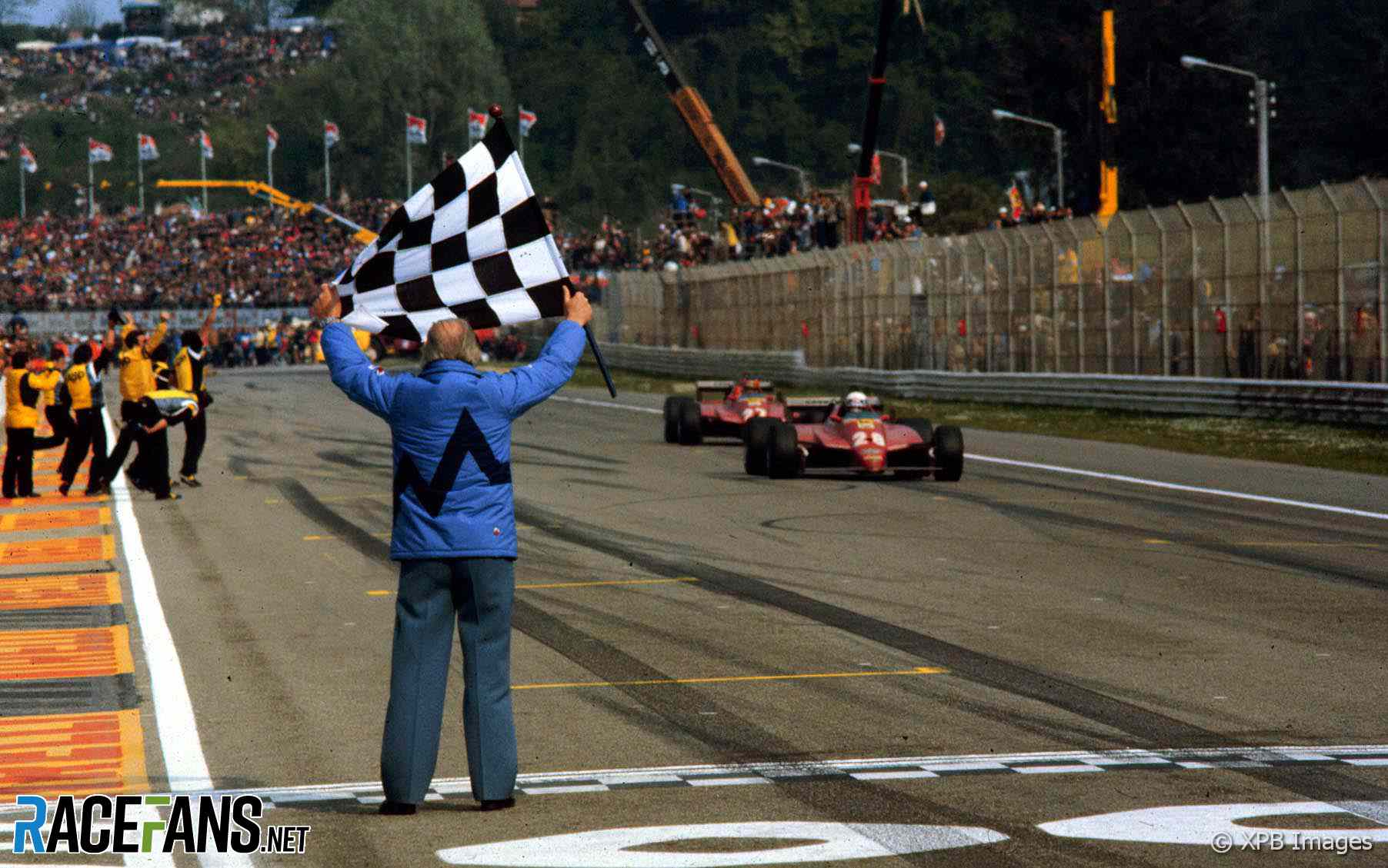 Gilles Villeneuve, Didier Pironi, Ferrari, Imola, 1982