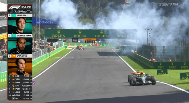 Mercedes takes one-two at the 2024 Belgian GP as George Russell gets his second race of the year.