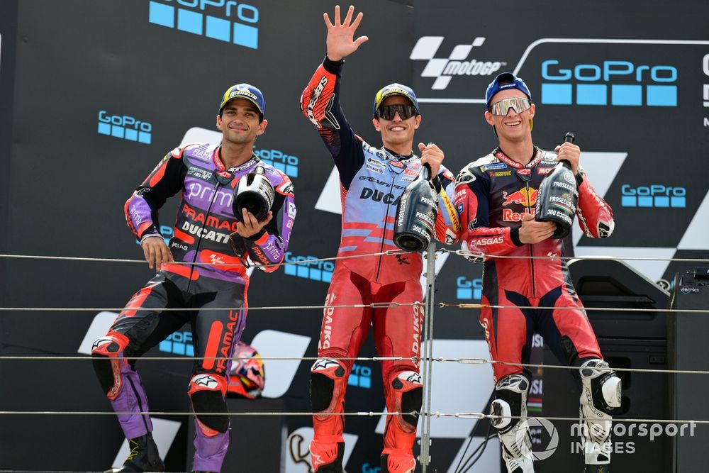 Jorge Martin, Pramac Racing, Marc Marquez, Gresini Racing, Pedro Acosta, Red Bull GASGAS Tech3