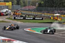 Sergio Perez, George Russell, Monza, 2024