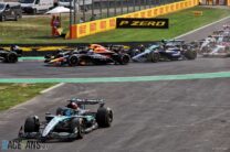 George Russell, Mercedes, Monza, 2024