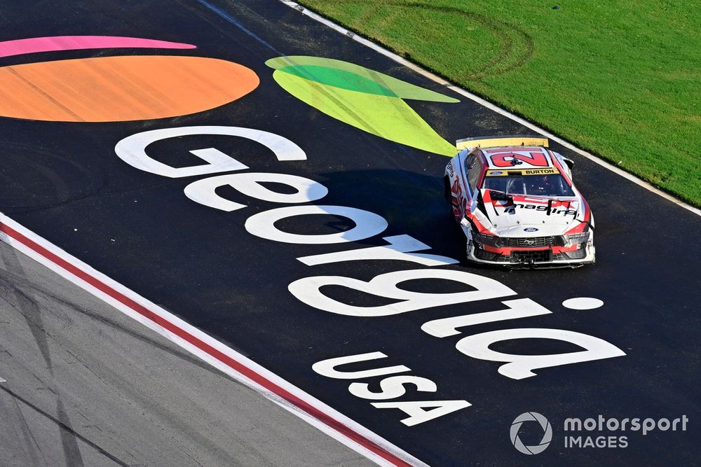 Harrison Burton, Wood Brothers Racing, DEX Imaging Ford Mustang