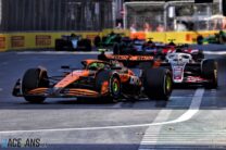 Lando Norris, McLaren, Baku City Circuit, 2024