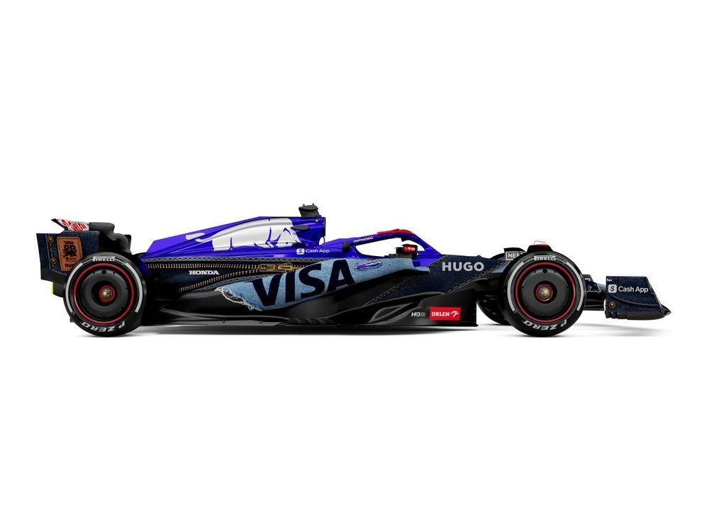 RB F1 Team VCARB 01 special livery, Singapore GP