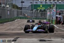 Esteban Ocon, Alpine, Singapore, 2024